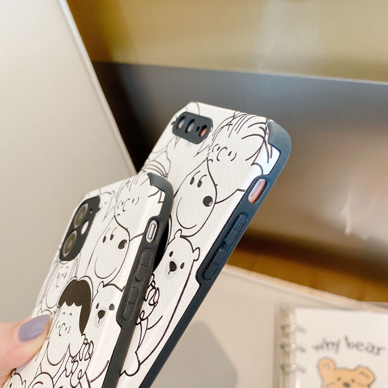 GXR Iphone 12 Pro Max 11pro Max X XS XR XS max 6 6S 7 8plus SE 2020 Loverly Charlie Anti-fall Soft Case Cover #8