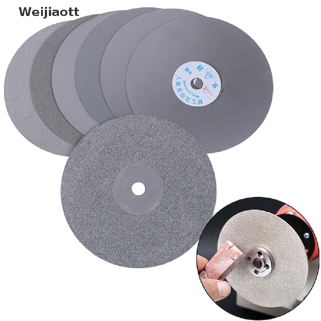 เว่ยเจียวต์ 6" 150 มม. เคลือบแผ่นตักแบนเครื่องประดับขัดบดล้อ 80 ~ 3000 # ไทย