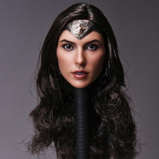 หัวฟิกเกอร์ผู้หญิง รูปปั้นหัว Gal Gadot  สัดส่วน 1 / 6 ขนาด 12 นิ้ว