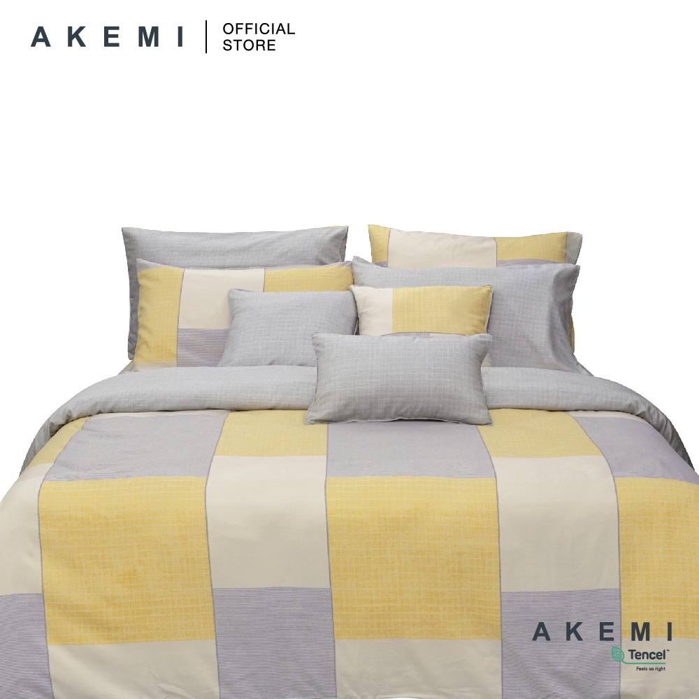 Akemi TENCELTM Touch Serenity 850TC ชุดแผ่นติดตั้ง - Kareemi (Super Single / Queen / King)