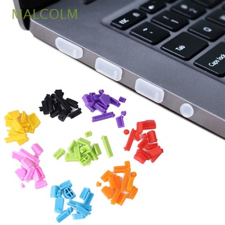 Malcolm ฝาครอบกันฝุ่น 13 ชิ้น / ชุด Hdmi Usb Port Rj45