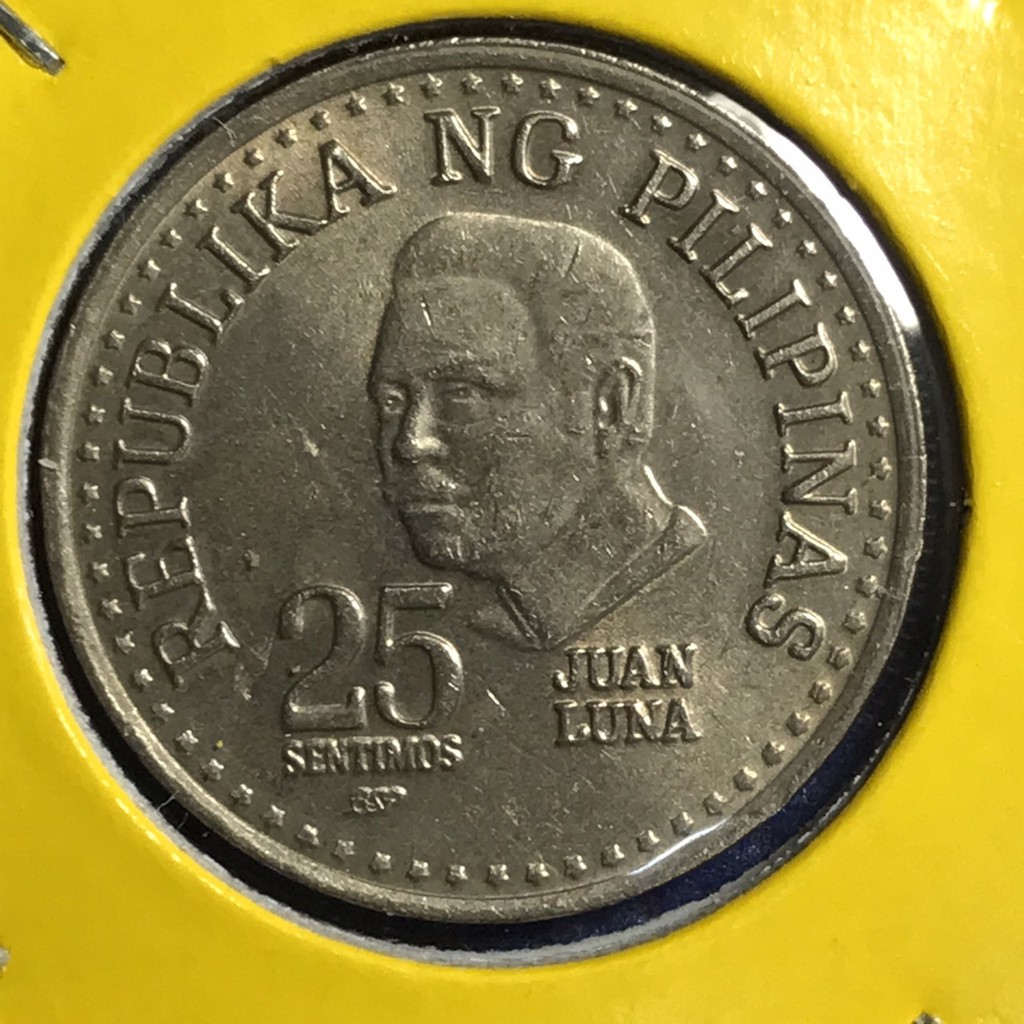 No.14478 ปี1982 ฟิลิปปินส์ 25 SENTIMOS เหรียญเก่า เหรียญต่างประเทศ เหรียญสะสม เหรียญหายาก ราคาถูก