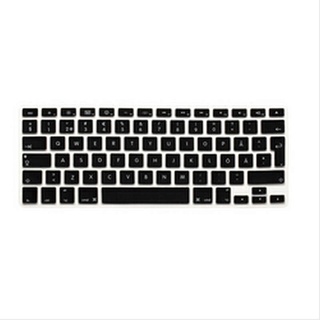 Swedish color Silicone EU/UK Keyboard Cover Skin Protector sticker film for apple MacBook air Pro 13 15 17 MEAFO