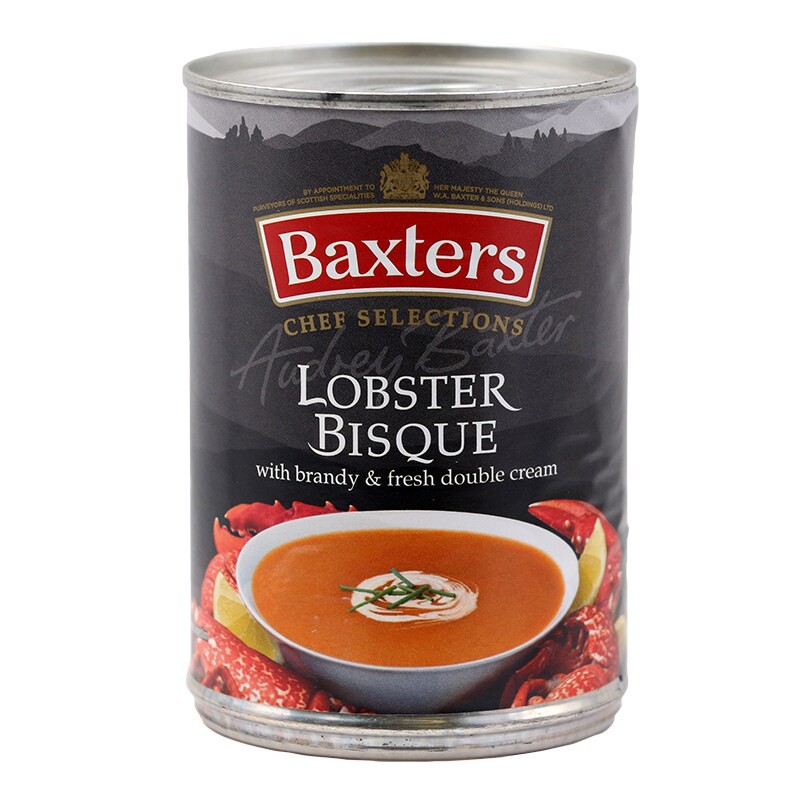 baxters lobster bisque ซุปกุ้งมังกร แบ็กซเตอร์ 400g