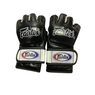 Fairtex Boxing Gloves MMA FGV12 Black White