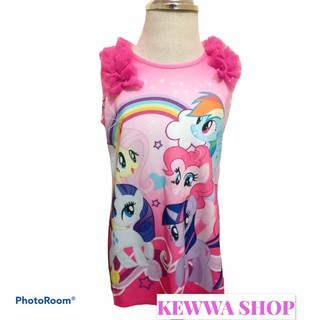 มินิเดรสม้าโพนี่ ลายน่ารัก ชุดเด็ก 4-8 ขวบ ราคาถูกมาก