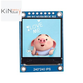 1 . 3 Ips Hd Tft St 7789 Ic 240x240 Spi Communication 3 . 3 V อุปกรณ์เสริมคอมพิวเตอร์แรงดันไฟฟ้า