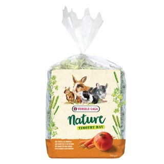 Nature Timothy Hay Carrot &amp; Pumpkin 500g.