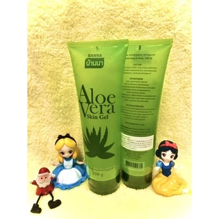 Banna Aloe Vera Gel 250 ml เจลว่านหางจระเข้ 6 สูตร 1 หลอด