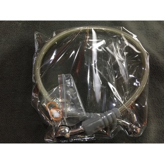สายน้ำมันดิสค์เบรคหน้าRACB สีเงิน 2DP-F5872-M4-SV