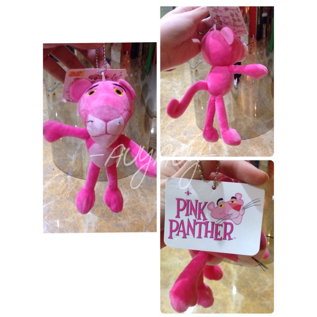 พวงกุญแจ/ตุ๊กตาห้อย pink panther