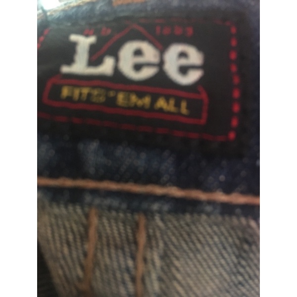 กางเกงยีนส์LEEเอวต่ำผู้หญิง