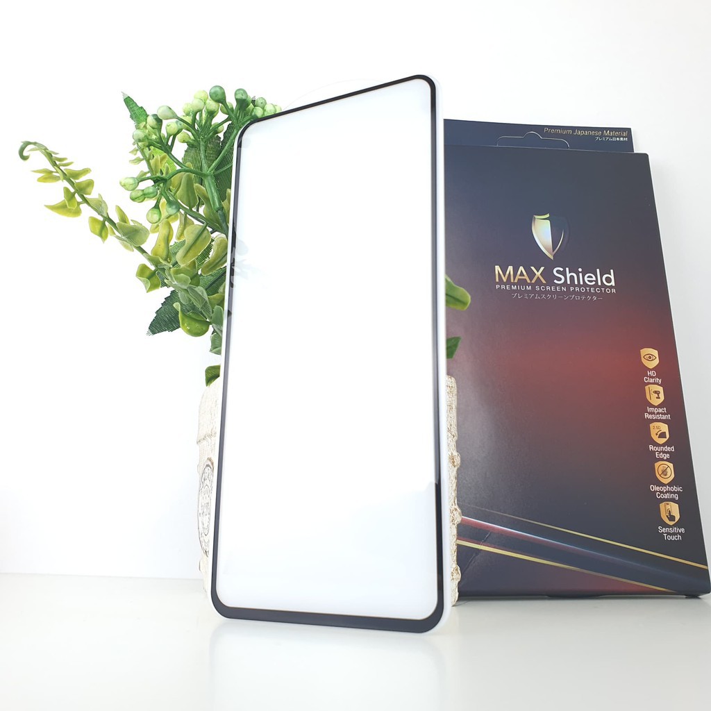 Max Shield (แม็กชิลด์) Premium Screen Protector ฟิล์มกระจกเต็มจอ สำหรับ Huawei  รุ่น Y9 2018 / Y9 2019/ Y7 Pro 2019