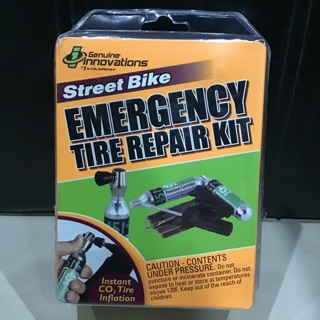 🔥เซ็ตสุดคุ้ม🔥ชุดปะยางฉุกเฉินแบบพกพา Streetbike Emergency Tire Repair Kit