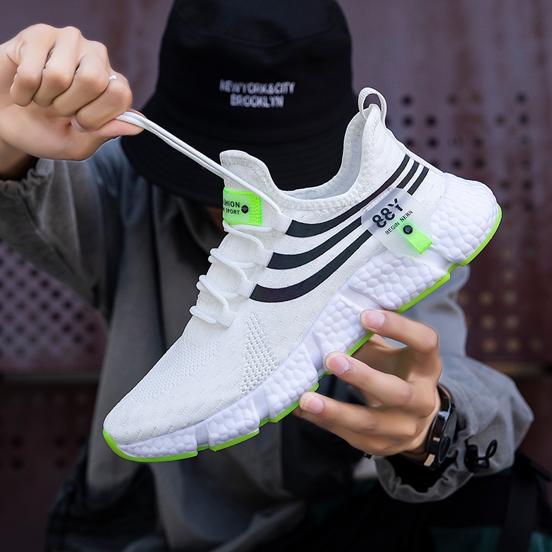 Breathable Mesh Anti-slip Sneakers Atlacoast Jarv Cooling Comfort Sneakers For Men - Breathable Mesh Walking Shoes Anti-Slip Men's Canvas Sneakers