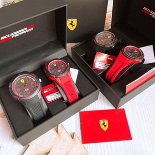 (สด-ผ่อน)🎗แท้100% SCUDERIA FERRARI WATCHBACK &amp; RED⌚