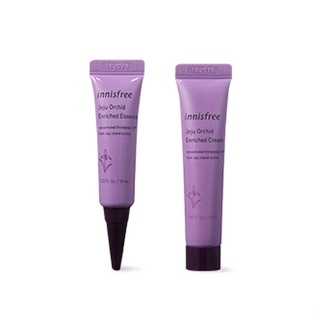 Innisfree Jeju Orchid special kit (4 items) / Enriched Essence 15ml / Enriched Cream 10ml