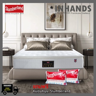 ที่นอน Slumberland รุ่น Royal Luxury (Pocket Spring 1500) ผ้าหุ้มที่นอนขนแกะ