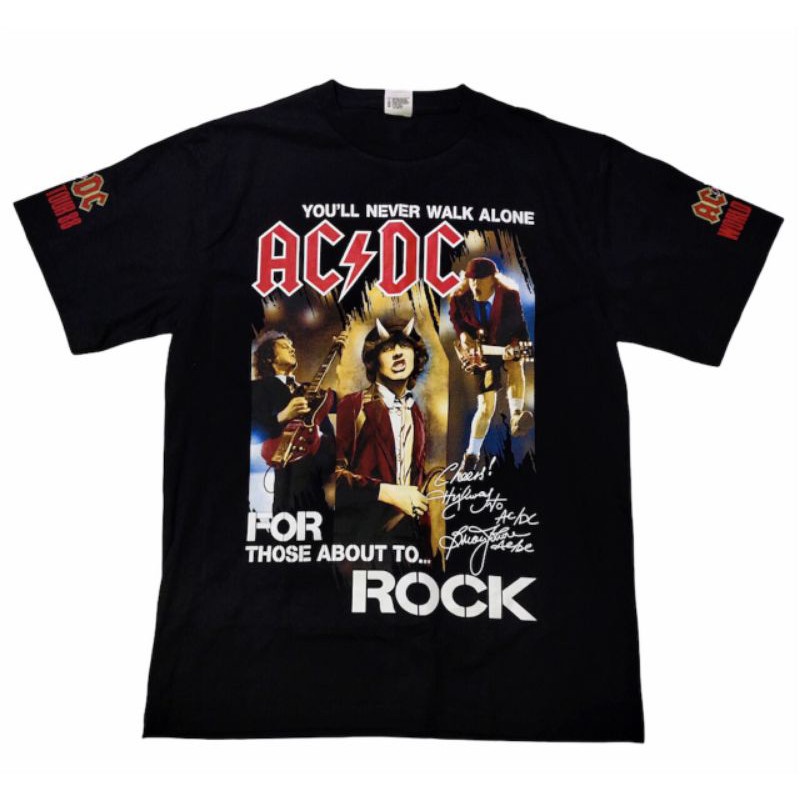 เสื้อยืด ACDC world tour 88