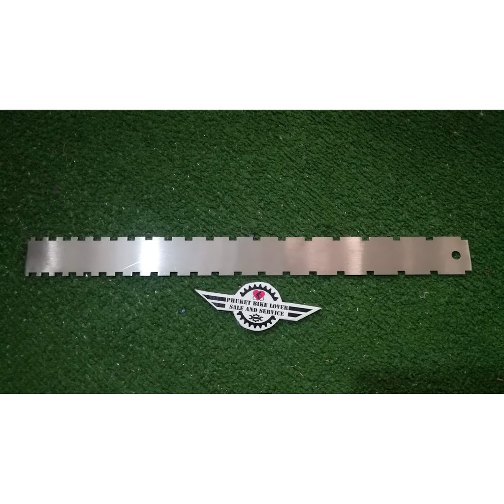 #ซ่อมกีตาร์ ไม้บรรทัด เช็คคอโค้ง คองอ คอแอ่น fretboard's Guitar Neck Notched Ruler Fret Fingerboard 
