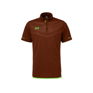 WARRIX SPORT เสื้อโปโลแขนสั้น WA-3318N (MG เลือดหมู-เขียว)