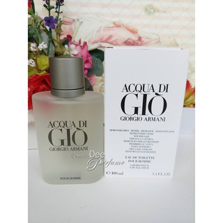 Giorgio Armani - Aqua Di Gio  EDT  100ml.น้ำหอมเทสเตอร์ + น้ำหอมแท้100%