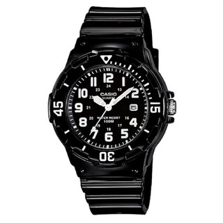 Casio นาฬิกาข้อมือ ผู้หญิง สายเรซินสีดำ รุ่น LRW-200H-1B ( Black )