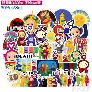 ❉ Teletubbies Series 01 Tinky Winky Dipsy Laa-Laa Po สติ๊กเกอร์ ❉ 50Pcs/Set Cartoon Fashion DIY Mixed Decals Doodle สติ๊กเกอร์