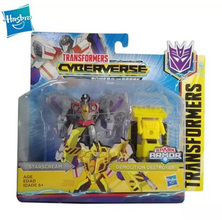 Transformers Cyberverse Spark Armor Starscream Action Figure