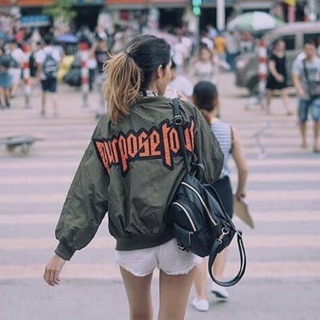 purposetour bomber jacket