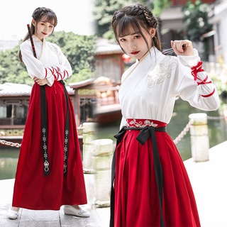 Jin made Hanfu ผู้หญิง ปรับปรุง สุดแฟรี่ สง่างาม สง่างาม