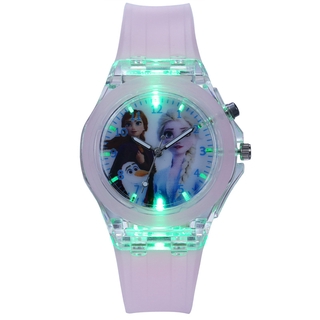 การ์ตูนนาฬิกาเด็ก  Cartoon Children Watch   Luminous Watch Watch With Light