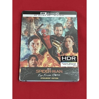 4K Ultra-HD + Blu-ray Spider-Man Far From Home (Steelbook)