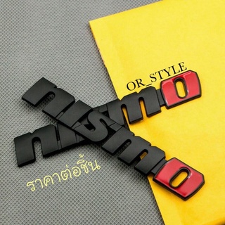 โลโก้ NISMO งานโลหะ ขนาด 12.5x1.9cm (ราคาต่อชิ้น)