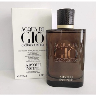 น้ำหอม GIORGIO ARMANI Acqua Di Gio Absolu Instinct EDP 125ml. *กล่องเทสเตอร์* 【ของแท้ 100 % 】ส่งฟรี 📦🛵🚚📦🛵🚚