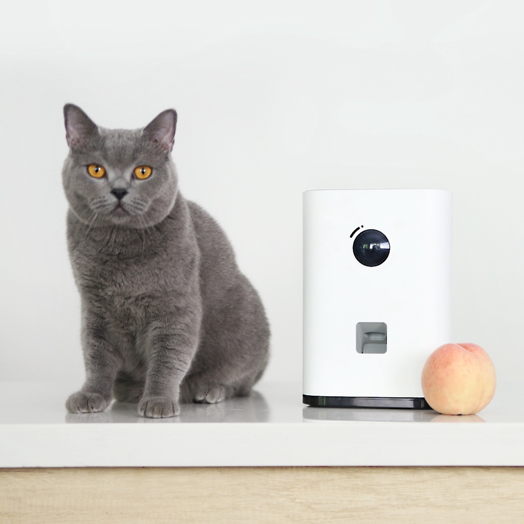 XIAOMI PAWBBY Smart Pet Snack Machine เครื่องให้ขนมสัตว์เลี้ยง ใช้ได้ทั้งสุนัขและแมว มีกล้องในตัว ติ