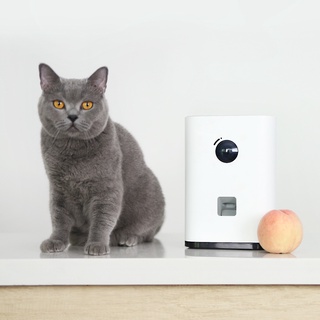 XIAOMI PAWBBY Smart Pet Snack Machine เครื่องให้ขนมสัตว์เลี้ยง ใช้ได้ทั้งสุนัขและแมว มีกล้องในตัว ติดผนังหรือวางตั้งโต๊ะ