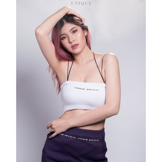 UNI -102 เสื้อเกาะอกUnique สามารถใส่ได้หลายแบบมีสายปรับ