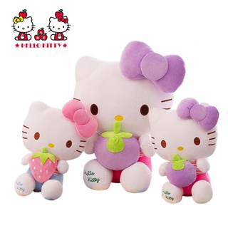 SANRIO ของเล่นตุ๊กตา Hello Kitty ไม่มีสีซีดจาง สําหรับเด็กทุกวัย