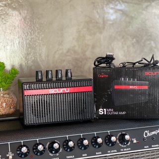 Caline แอมป์กีต้าร์ Scuru S1 Mini Guitar Amp / ใส่ถ่านได้ ใช้งานถึง5-6 ชม. ✅ ส่งด่วน มีเก็บปลายทาง