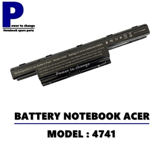 BATTERY NOTEBOOK  ACER 4741 ,4750, 4333, 4551, 4625, 4733, 4743, 4750, 4752 4552 / แบตเตอรี่โน๊ตบุ๊ค เอเซอร์ เทียบ (OEM)