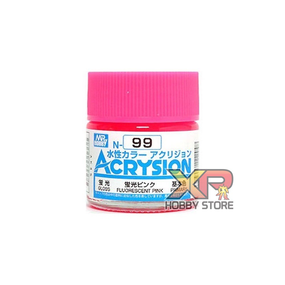N99 Acrysion Fluorescent Pink (10 ml)