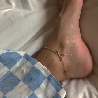 grumpy, buttercup anklet