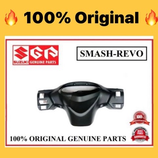 Suzuki SMASH REVO ฝาครอบมือจับด้านหลัง SGP REVO110 BELAKANG HITAM สีดํา