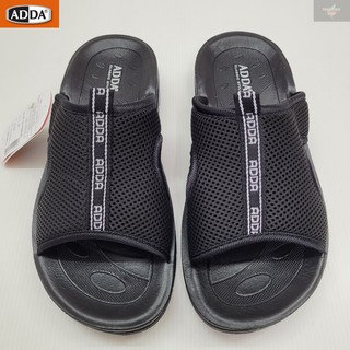 ADDA รองเท้าแตะ สำหรับผู้ชาย แบบสวม รุ่น 7H09M1 สีดำ SIZE 39-43