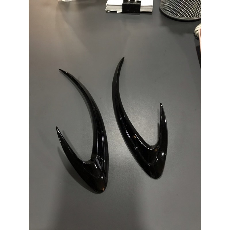 ชุดฝาครอบไฟเลี้ยวหน้า สีดำ ยามาฮ่าฟีโน่ fino 1YC-SH33F-Q2-BL