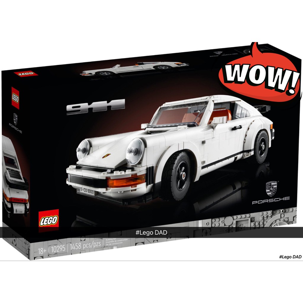 Lego 10295 Creator: Porsche 911 สินค้าใหม่เดือนมีนาคม ของแท้ 100% พร้อมส่ง