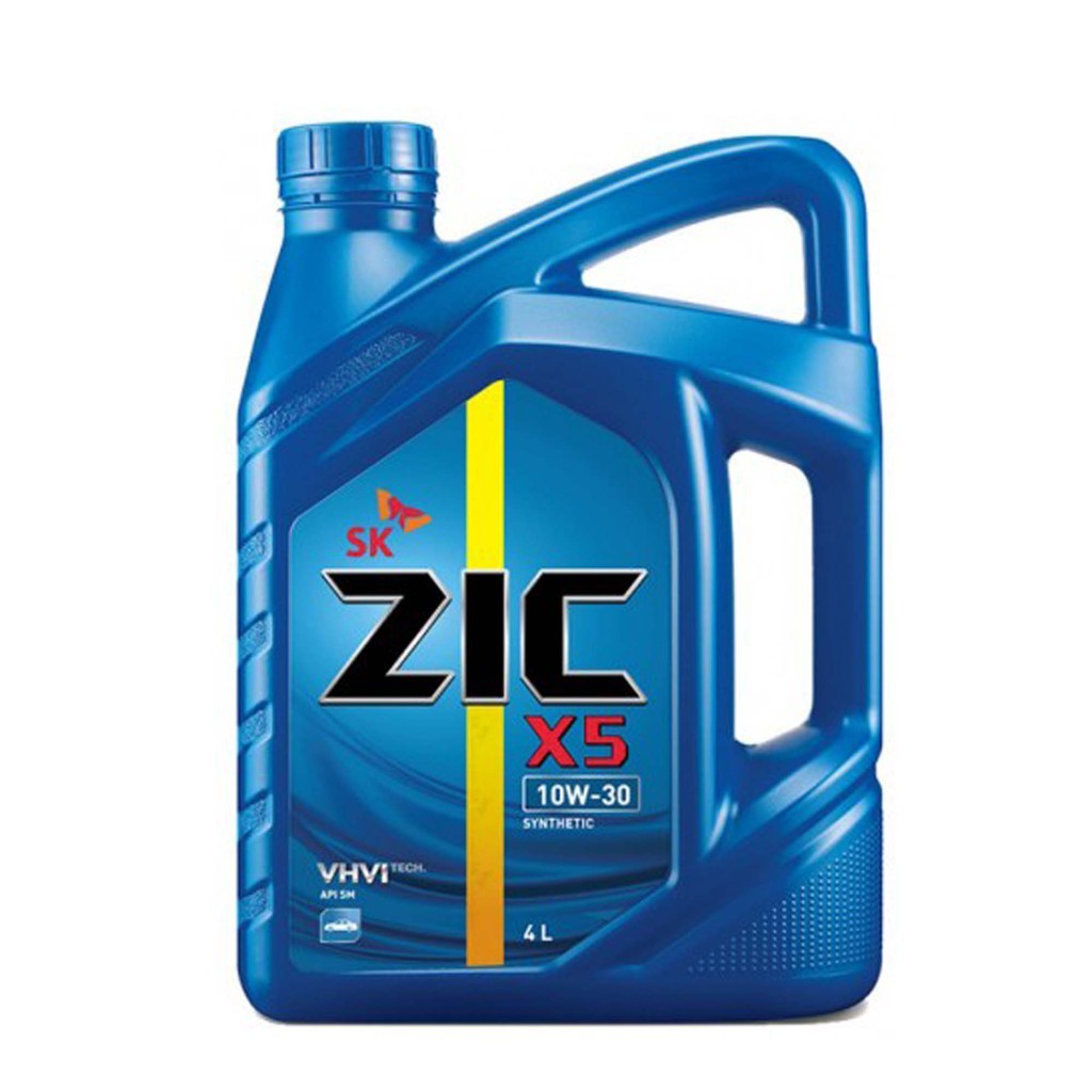 น้ำมันเครื่อง ZIC X5 10W30 4L.