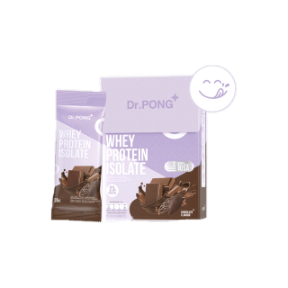 [Pre-Order] Dr.PONG Whey Protein Isolate Chocolate Flavour เวย์โปรตีน ไอโซเลท รสช็อกโกแลต