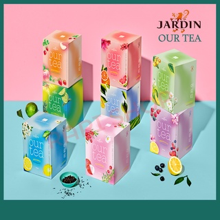 [JARDIN] Our Tea ชาเขียวมะนาว ผลไม้ ชาดํา เกรปฟรุ๊ต 4 ประเภท 4T 10T